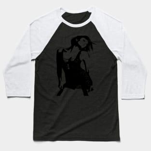 Dancing Girl Baseball T-Shirt